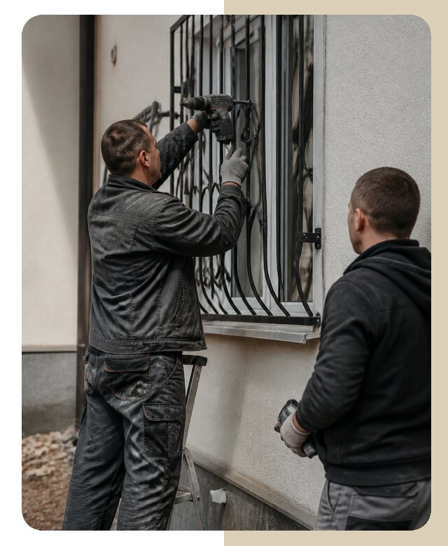 Установка наружных решеток в Уфе от 5035 р. | ДвериЛегко-Уфа